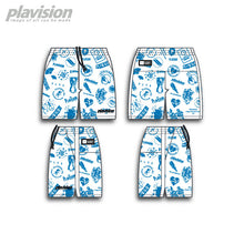 画像をギャラリービューアに読み込む, 総柄ゲームパンツ(ブルー)予約限定販売