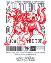 画像をギャラリービューアに読み込む, 東北限定ケルベロス Tシャツ(ホワイト×レッド)予約販売 ※8月中旬より順次発送