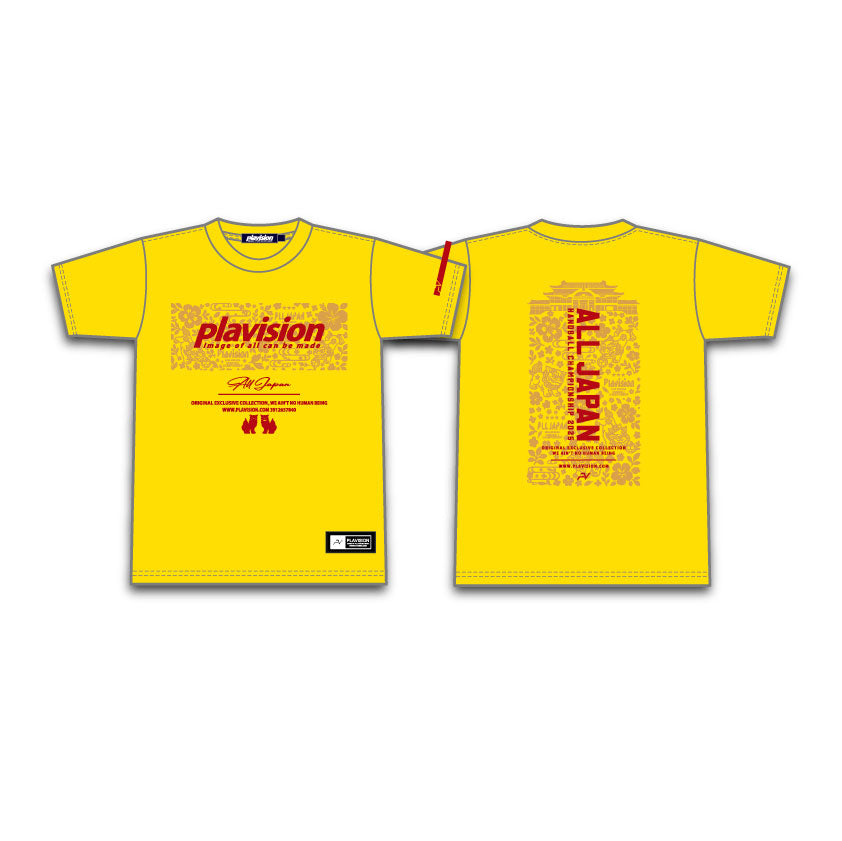2025全中限定 沖縄Tシャツ(イエロー)予約販売 – PLAVISION