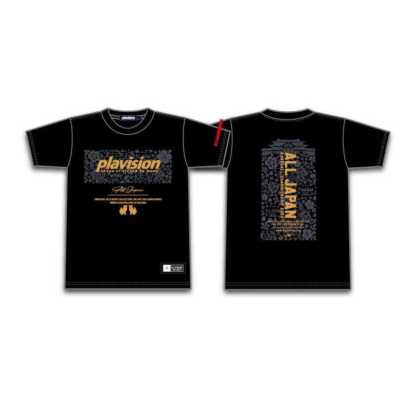2025全中限定 沖縄Tシャツ(ブラック)予約販売 – PLAVISION