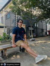 画像をギャラリービューアに読み込む, ハートロゴドライコットンライクTシャツ♥️(ネイビー)