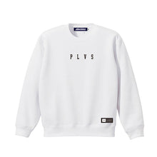 画像をギャラリービューアに読み込む, PLVSロゴトレーナー裏起毛(ホワイト)