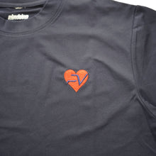 画像をギャラリービューアに読み込む, ハートロゴドライコットンライクTシャツ♥️(ネイビー)