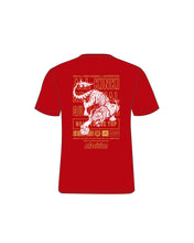 画像をギャラリービューアに読み込む, 近畿限定白虎 Tシャツ(レッド)予約販売 ※8月末より順次発送