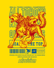 画像をギャラリービューアに読み込む, 東北限定ケルベロス Tシャツ(イエロー)予約販売 ※9月上旬より順次発送