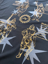画像をギャラリービューアに読み込む, 2026インターハイ四天王Tシャツ(ブラック×ゴールド)予約販売 ※9月中旬より順次発送