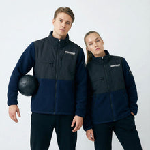 画像をギャラリービューアに読み込む, フリースジャケット(ネイビー)
