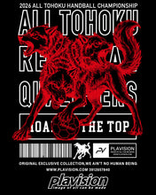 画像をギャラリービューアに読み込む, 東北限定ケルベロス Tシャツ(ブラック×レッド)予約販売 ※8月中旬より順次発送
