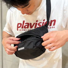 画像をギャラリービューアに読み込む, Plavisionボディバッグ(ブラック)
