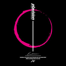 画像をギャラリービューアに読み込む, ショドウスラッシュロゴロンT(ブラック×ピンク)
